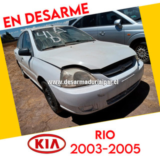 KIA RIO 1.3 A3E SOHC 8 VALV 4X2 2003 2004 2005 en Desarme