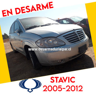 SSANGYONG STAVIC 2.7 D27D DOHC 20 VALV 4X2 DIESEL 2005 2006 2007 2008 2009 2010 2011 2012 en Desarme