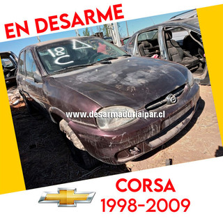 CHEVROLET CORSA 1.6 C16SE SOHC 8 VALV 4X2 1998 1999 2000 2001 2002 2003 2004 2005 2006 2007 2008 2009 en Desarme