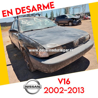 Repuestos y Desarmaduria NISSAN V 16 1.6 GA16 DOHC 16 VALV 4X2 2002 2003 2004 2005 2006 2007 2008 2009 2010 2011 2012 2013