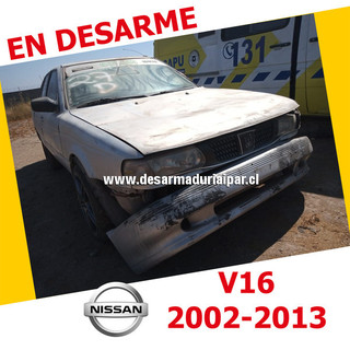 NISSAN V 16 1.6 GA16 DOHC 16 VALV 4X2 2002 2003 2004 2005 2006 2007 2008 2009 2010 2011 2012 2013 en Desarme