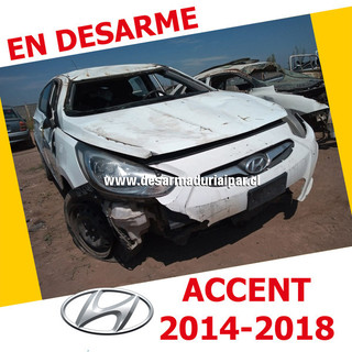 HYUNDAI ACCENT 1.4 G4LC DOHC 16 VALV 4X2 2014 2015 2016 2017 2018 2019 2020 en Desarme