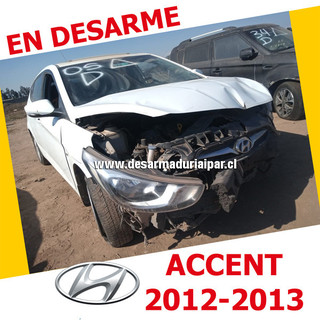 Repuestos y Desarmaduria HYUNDAI ACCENT 1.6 G4FC DOHC 16 VALV 4X2 2012 2013