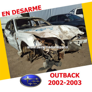 Repuestos y Desarmaduria SUBARU OUTBACK 2.5 EJ25 DOHC 16 VALV 4X4 2002 2003