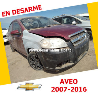 Repuestos y Desarmaduria CHEVROLET AVEO 1.4 F14 DOHC 16 VALV 4X2 2007 2008 2009 2010 2011 2012 2013 2014 2015 2016