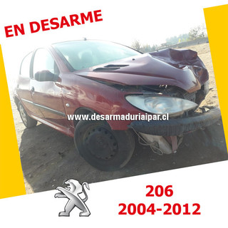 Repuestos y Desarmaduria PEUGEOT 206 1.4 10FS SOHC 8 VALV 4X2 2004 2005 2006 2007 2008 2009 2010 2011 2012