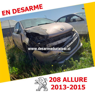 Repuestos y Desarmaduria PEUGEOT 208 ALLURE 1.4 10FD SOHC 16 VALV 4X2 DIESEL 2013 2014 2015