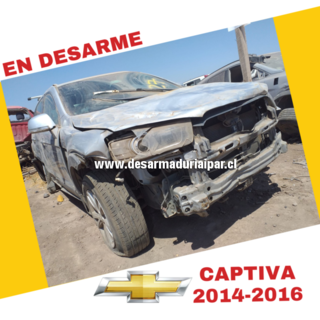 Repuestos y Desarmaduria CHEVROLET CAPTIVA 2.4 LE9 DOHC 16 VALV 4X4 2014 2015 2016