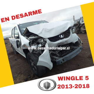 GREAT WALL WINGLE 5 2.2 GW491 SOHC 16 VALV 4X2 2013 2014 2015 2016 2017 2018 en Desarme