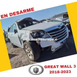 GREAT WALL H3 2.0 4G63 DOHC 16 VALV 4X2 2018 2019 2020 2021 2022 2023 en Desarme