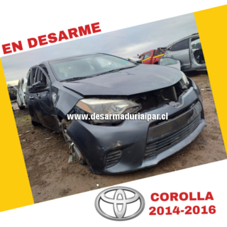 TOYOTA COROLLA 1.8 2ZR DOHC 16 VALV 4X2 2014 2015 2016 2017 en Desarme