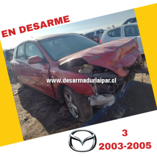 MAZDA 3 1.6 Z6 DOHC 16 VALV 4X2 2003 2004 2005 en Desarme