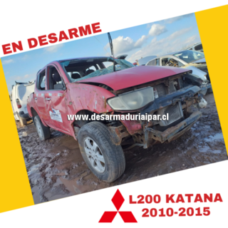 MITSUBISHI L200 KATANA 2.5 4D56T EURO IV DOHC 16 VALV 4X2 DIESEL 2010 2011 2012 2013 2014 2015 en Desarme