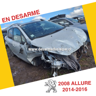 Repuestos y Desarmaduria PEUGEOT 2008 ALLURE 1.6 10JB SOHC 16 VALV 4X2 DIESEL 2014 2015 2016