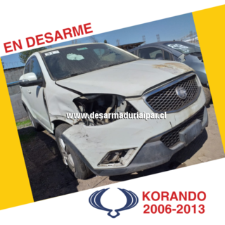 SSANGYONG KORANDO 2.0 D20DT DOHC 16 VALV 4X2 DIESEL 2006 2007 2008 2009 2010 2011 2012 2013 en Desarme