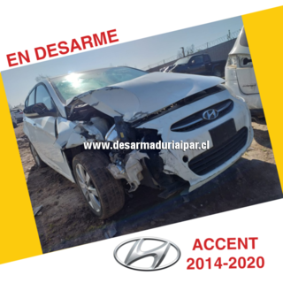 HYUNDAI ACCENT 1.4 G4LC DOHC 16 VALV 4X2 2014 2015 2016 2017 2018 2019 2020 en Desarme