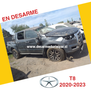 Repuestos y Desarmaduria JAC T8 2.0 HFC4GA3 DOHC 16 VALV 4X2 DIESEL 2020 2021 2022 2023