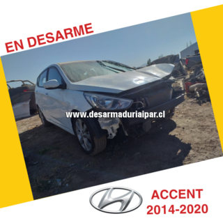 Repuestos y Desarmaduria HYUNDAI ACCENT 1.4 G4LC DOHC 16 VALV 4X2 2014 2015 2016 2017 2018 2019 2020