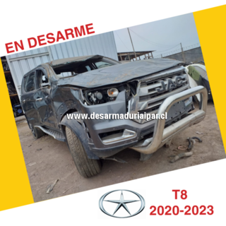 JAC T8 2.0 HFC4GA3 DOHC 16 VALV 4X2 DIESEL 2020 2021 2022 2023 en Desarme