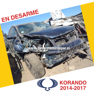 Repuestos y Desarmaduria SSANGYONG KORANDO 2.2 D22 DOHC 16 VALV 4X2 DIESEL 2014 2015 2016 2017