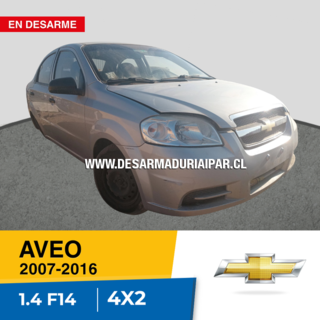 CHEVROLET AVEO 1.4 F14 DOHC 16 VALV 4X2 2007 2008 2009 2010 2011 2012 2013 2014 2015 2016 en Desarme