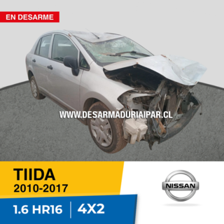 NISSAN TIIDA 1.6 HR16 DOHC 16 VALV 4X2 2010 2011 2012 2013 2014 2015 2016 2017 en Desarme