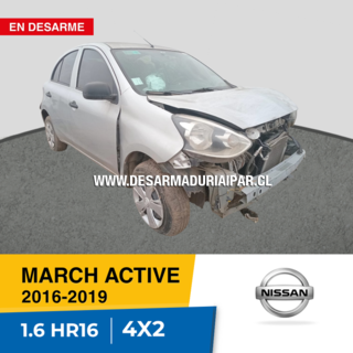 NISSAN MARCH ACTIVE 1.6 HR16 DOHC 16 VALV 4X2 2016 2017 2018 2019 en Desarme