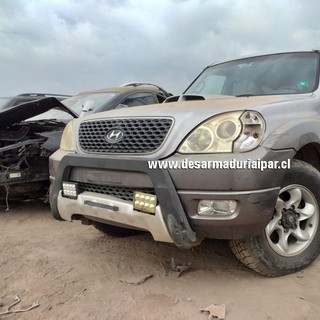 Repuestos y Desarmaduria HYUNDAI TERRACAN 2.9 J3 DOHC 16 VALV 4X4 DIESEL 2005 2006 2007 2008 2009