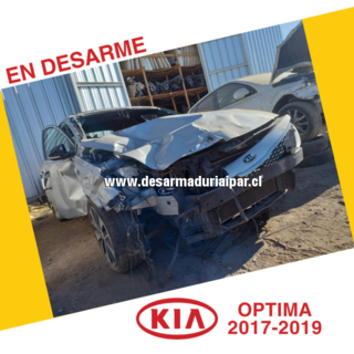 Repuestos y Desarmaduria KIA OPTIMA 2.4 G4KJ DOHC 16 VALV 4X2 2017 2018 2019