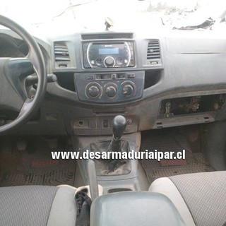 Repuestos y Desarmaduria TOYOTA HILUX 2.5 2KD DOHC 16 VALV 4X2 DIESEL 2012 2013 2014 2015