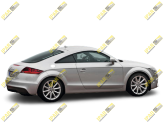 Parachoque Trasero Stw Sport Con Detalle ID 2131 AUDI TT 2.0 BWA DOHC 16 VALV 4X2 2007 2008 2009 2010 2011 2012 2013 2014 2015