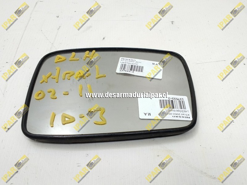 Luneta De Espejo Izquierdo* NISSAN XTRAIL 2.5 QR25 DOHC 16 VALV 4X4