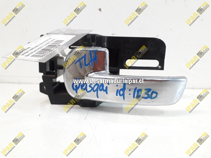 Manillas De Puerta Interior Para Nissan Qashqai 2007-2013 - Juego De 2, Cromadas, Material ABS