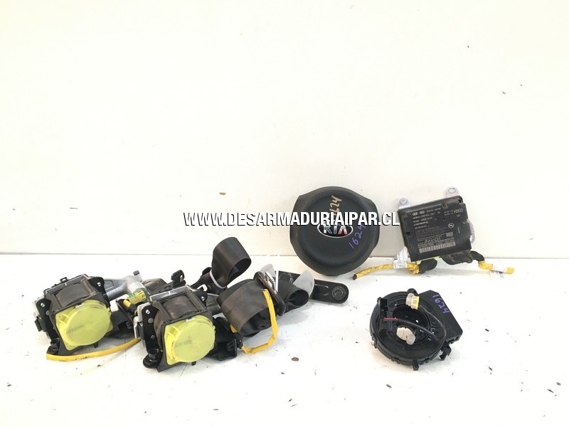 Airbag Kit ID 1624 KIA RIO 4 1.4 G4LC DOHC 16 VALV 4X2 2018 2019 2020 Desarmaduria IPAR